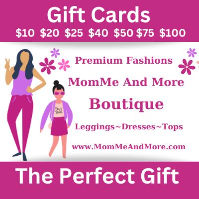 MomMe And More Boutique Gift Card Leggings MomMe and More
