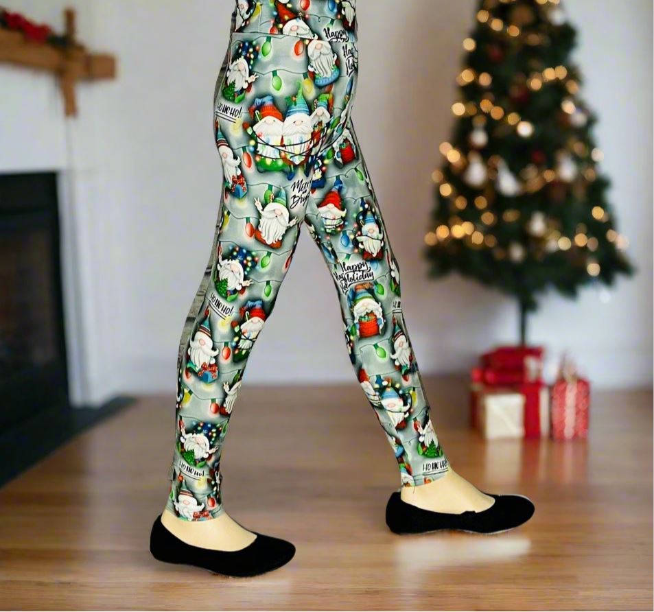 Legging Sets Matching Mother Daughter Yoga Outfits Girls Christmas