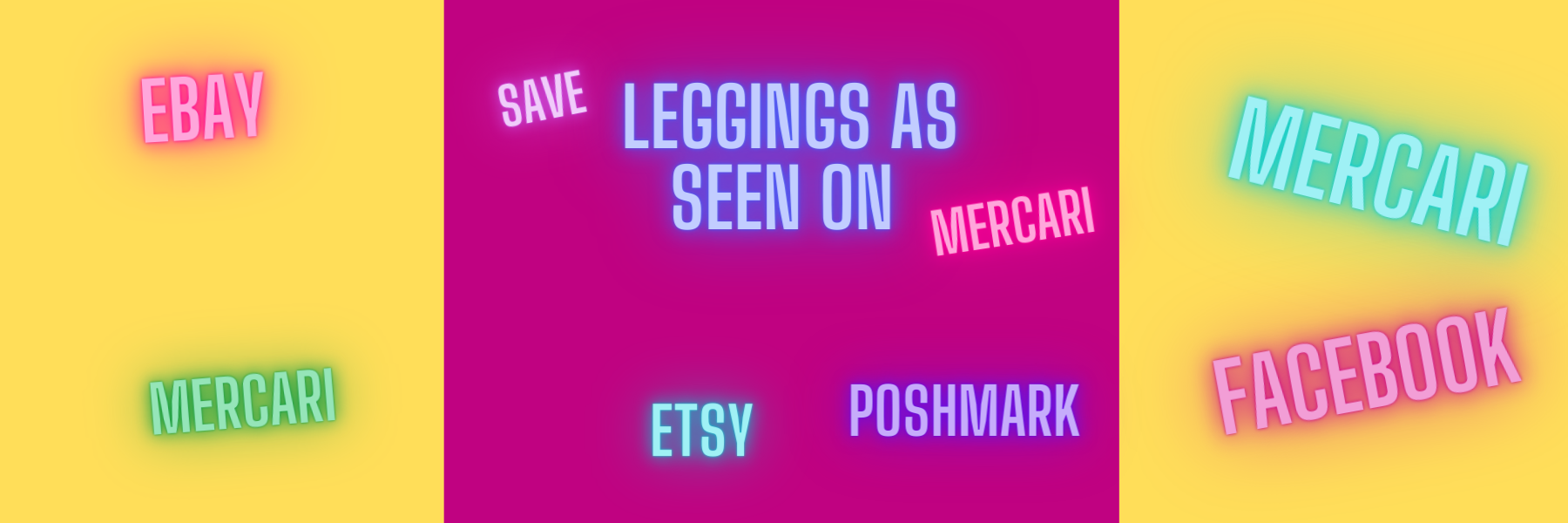 Leggings as Seen on Etsy Mercari Facebook Poshmark Ebay