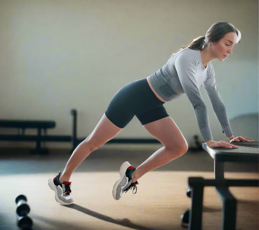 Womens Black Biker Shorts | Bermuda Shorts | Long Legging Shorts Shorts MomMe and More