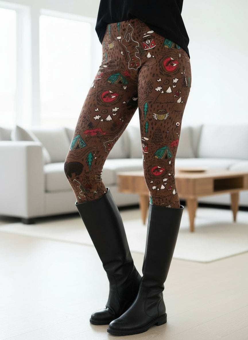 Lularoe Clothing Lularoe Camping Leggings NEW LulaRoe One Size OS