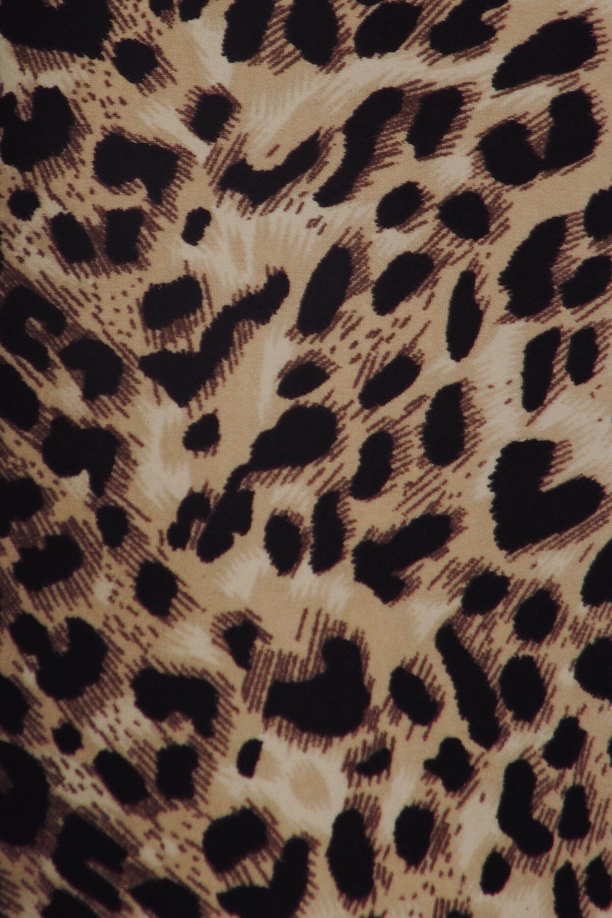 Girls Cheetah Leggings - High Waisted - Buttery Soft Yoga Pants for Kids - Brown/Black Leggings MomMe and More
