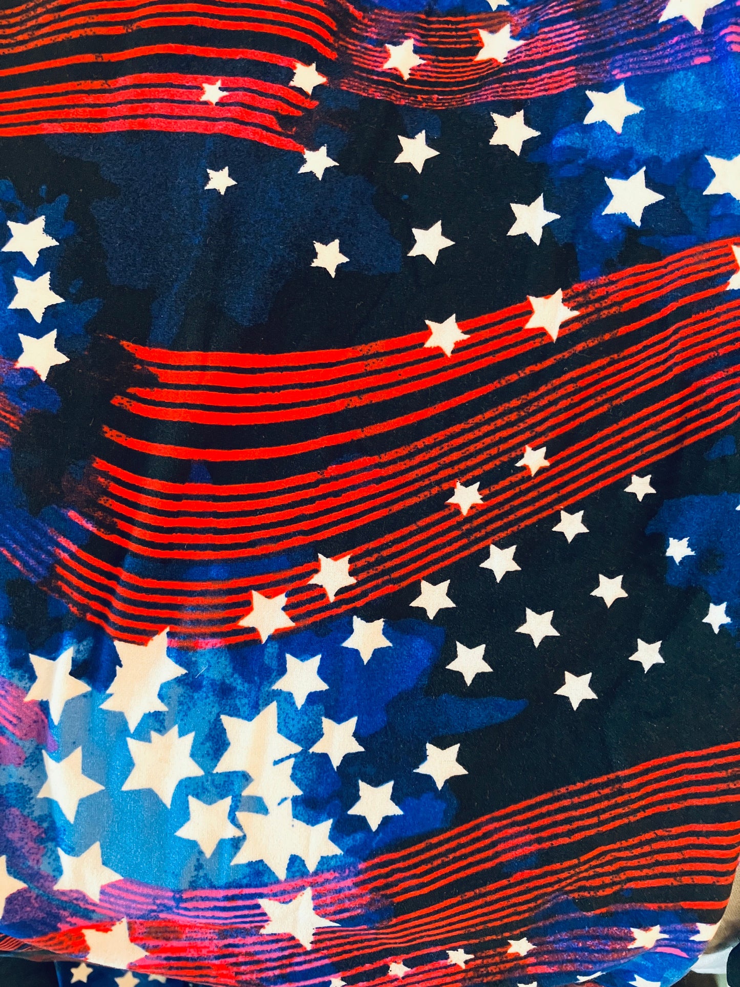 Girls Best Leggings, Kids American Flag Star Printed Leggings Leggings MomMe and More