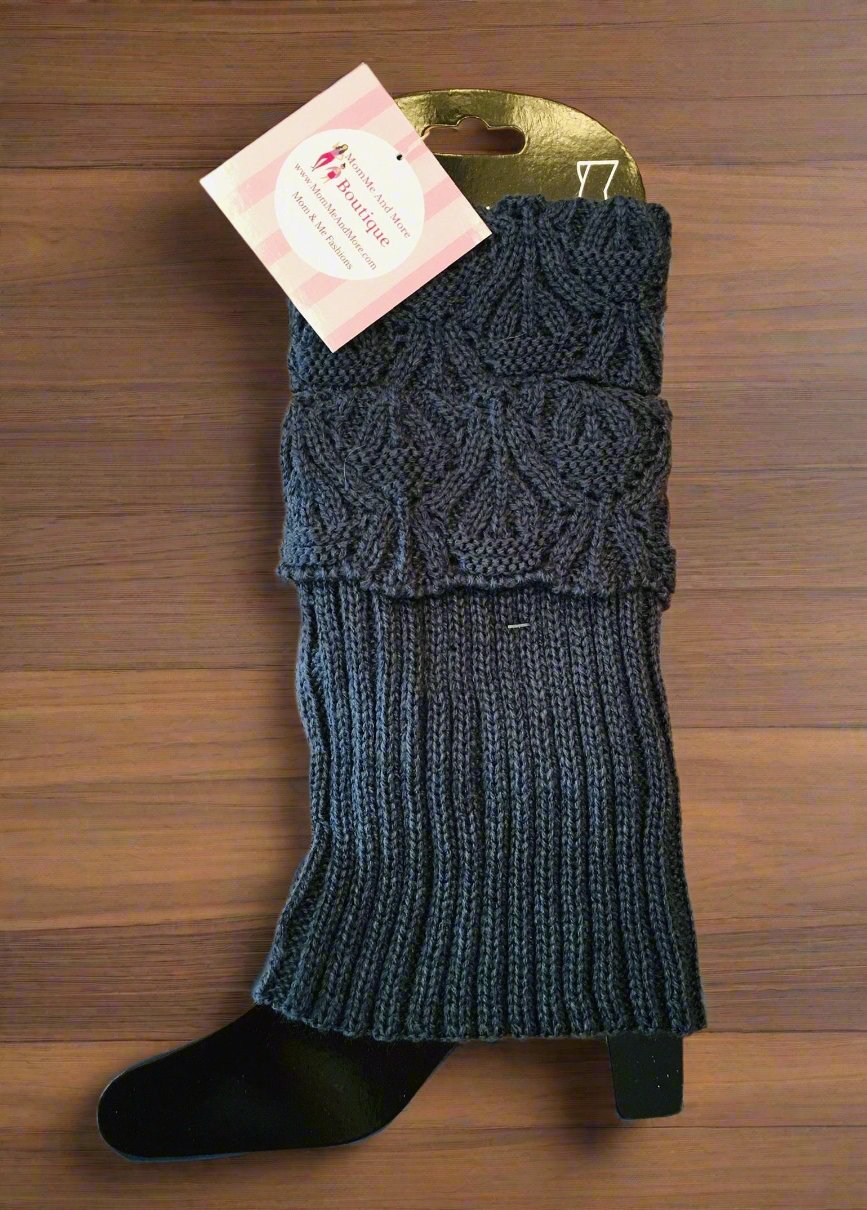 Womens Cuffed Sweater Short Leg Warmers: Multi Colors Leg Warmer MomMe and More