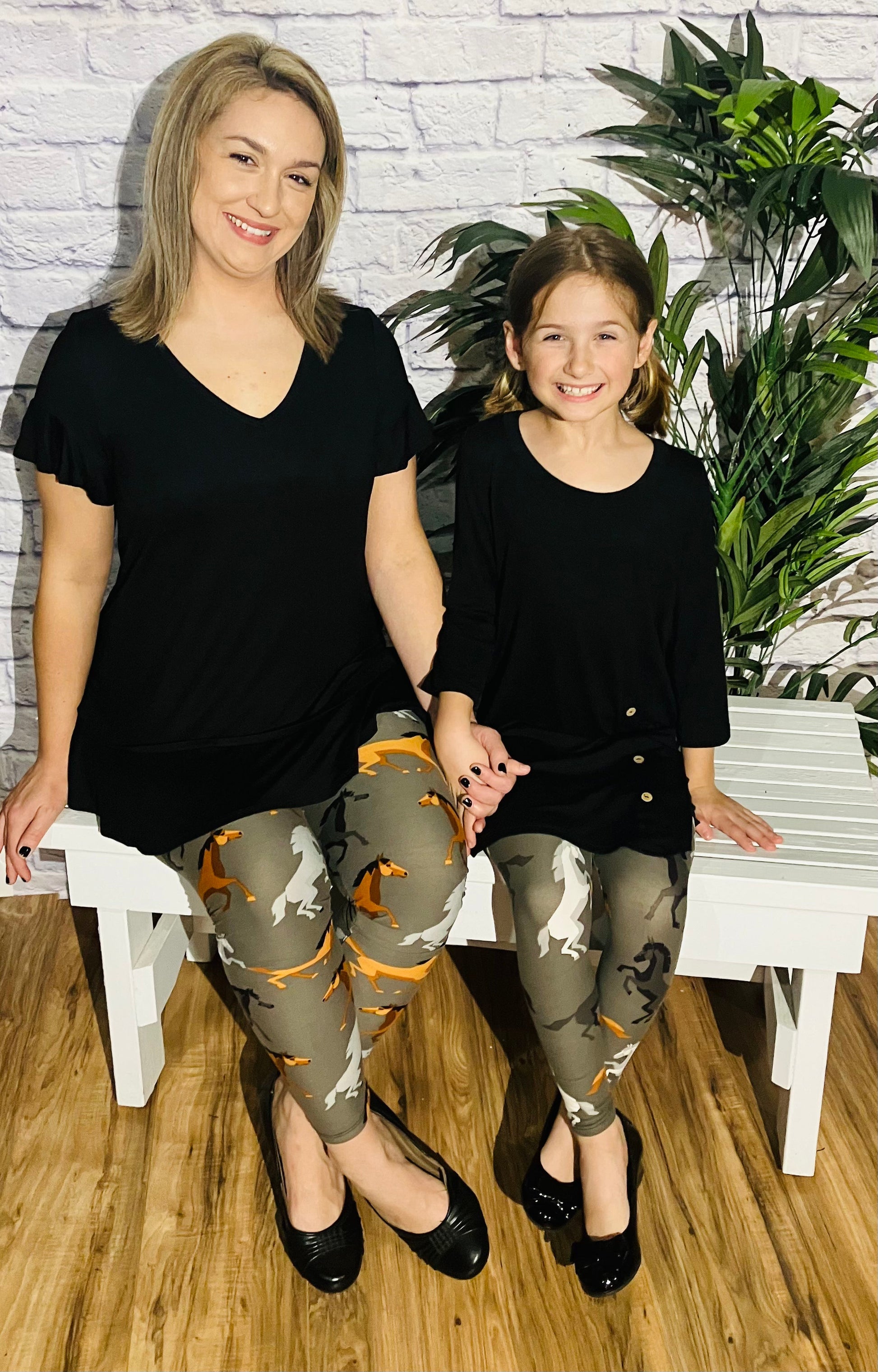 Girls 2025 horse leggings