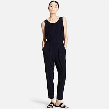 Womens Black Jumpsuit, Tank Top Jumper, Sleeveless Romper Jumpsuit MomMe and More 