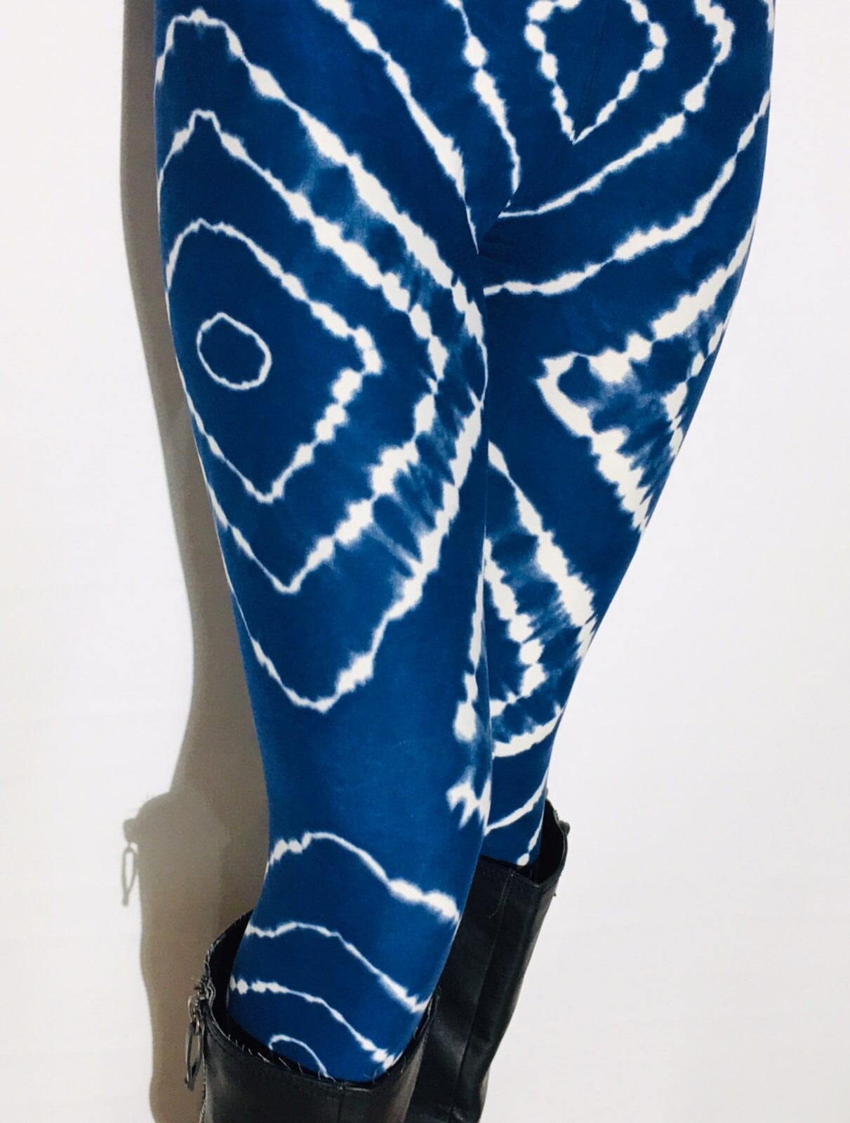 Womens Tie Dye Leggings | Printed Leggings | Yoga Pants | Footless Tights | No-Roll Waistband Leggings MomMe and More 