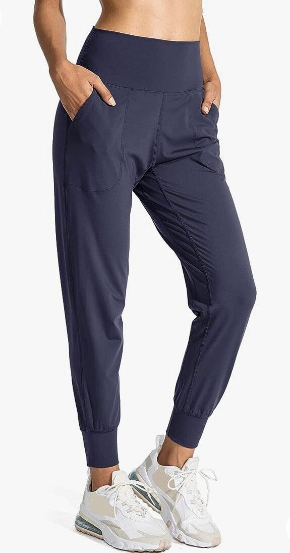 Women's joggers sweatpants - navy blue