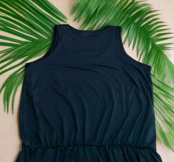 Womens Tank Top Jumpsuit Black Sizes S/M/L Jumpsuit MomMe and More 