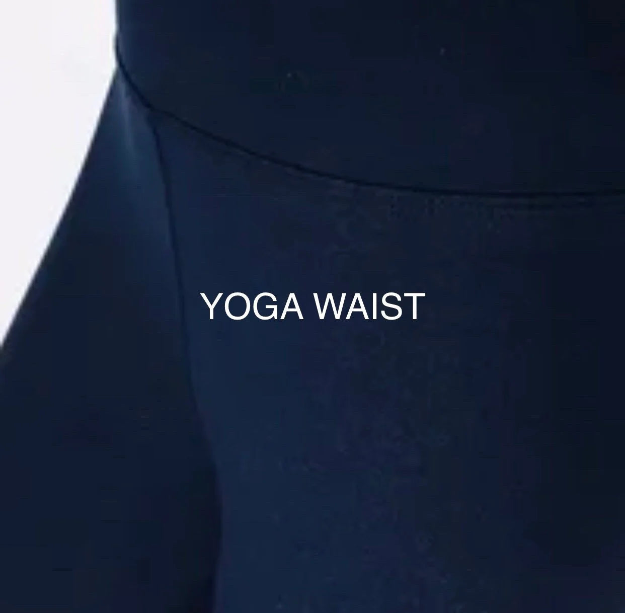 Women Navy Blue Capri Leggings, Soft YogaPants, Sizes 0-22, Yoga Waist, Exclusive Leggings Leggings MomMe and More 