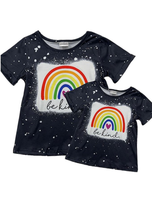 Mommy and Me Matching Tops | Rainbow Shirts | Matching Family T-Shirts Tops MomMe and More 