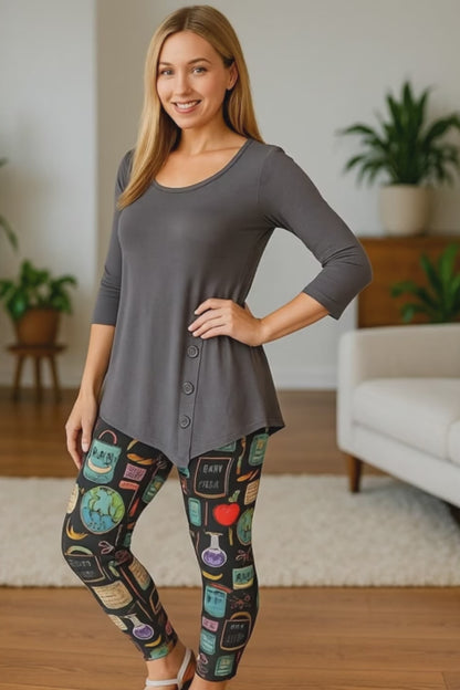 Womens Back To School Leggings MomMe And More