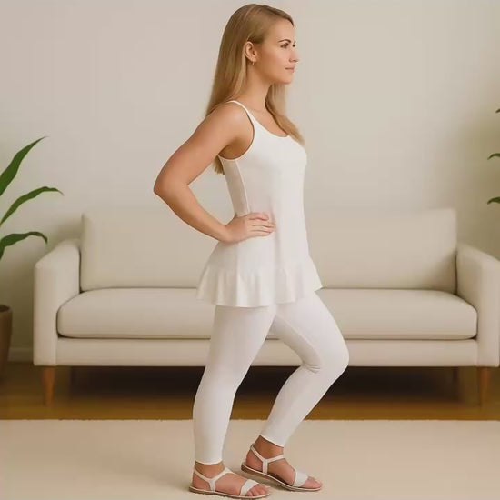 White Leggings Product Video Review MomMeAndMore Boutique