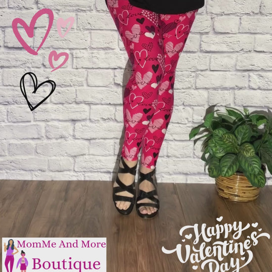 Rvidbe Valentines Day Gifts, Valentine Leggings for Women, Womens Tummy  Control Heart Print Tights Plus Size Holiday Leggings Workout Yoga Pants  Valentine's Day Legging for Women at  Women's Clothing store