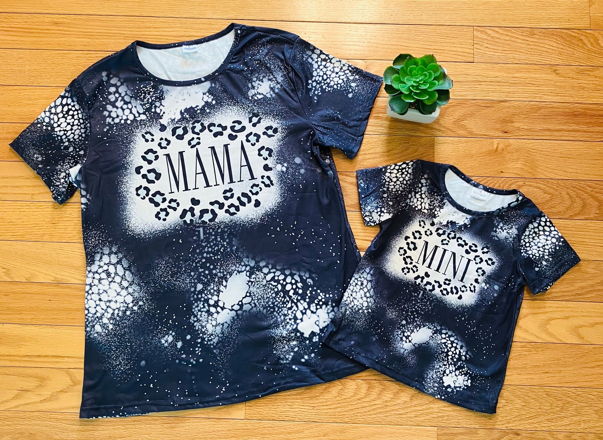 Mommy and Me Cheetah Printed Mama & Mini Matching Tops Tops MomMe and More 
