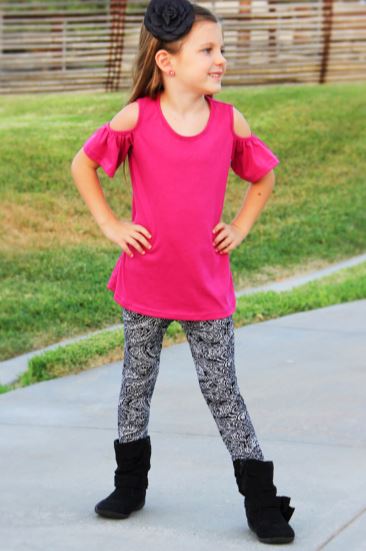 Girls Leggings, Paisley Leggings