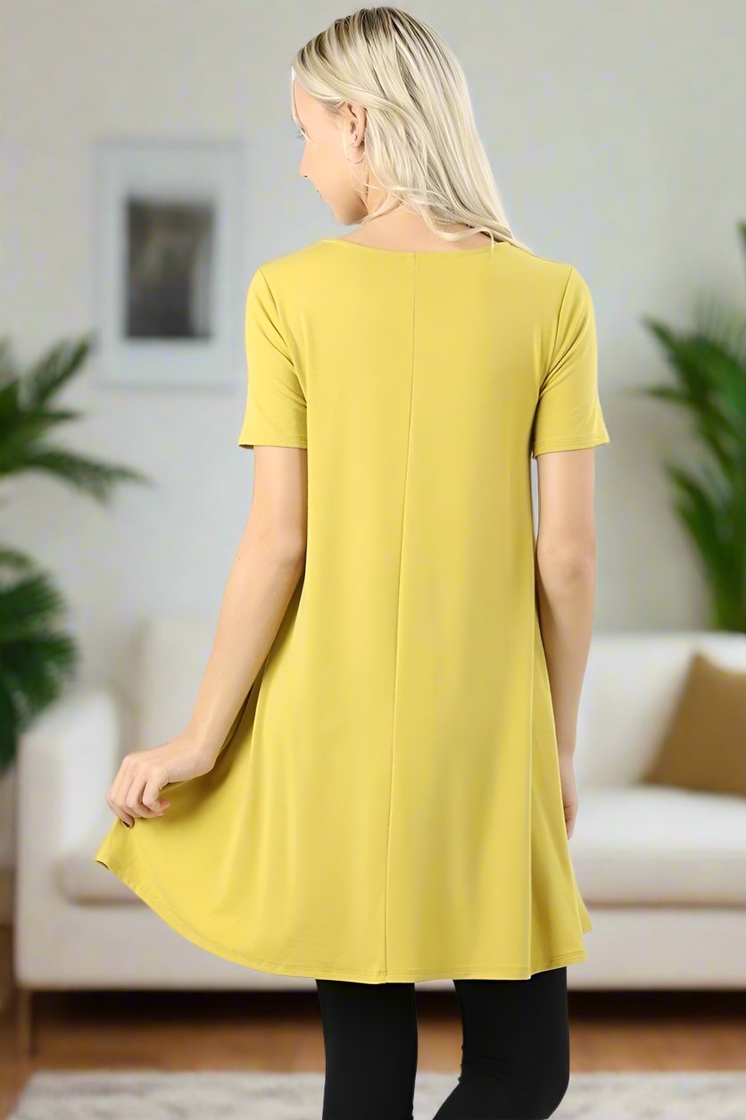 ワンピース ETMON Waist Pintuck Dress, Olive Yellow Waist Pintuck Dress, Olive Yellow - 감도 깊은 취향 셀렉트샵 29CM