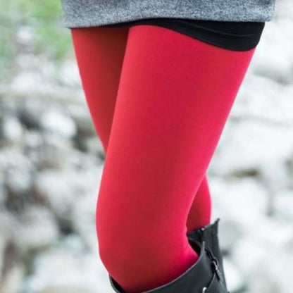 Womens Best Solid Red Leggings Leggings MomMe and More 