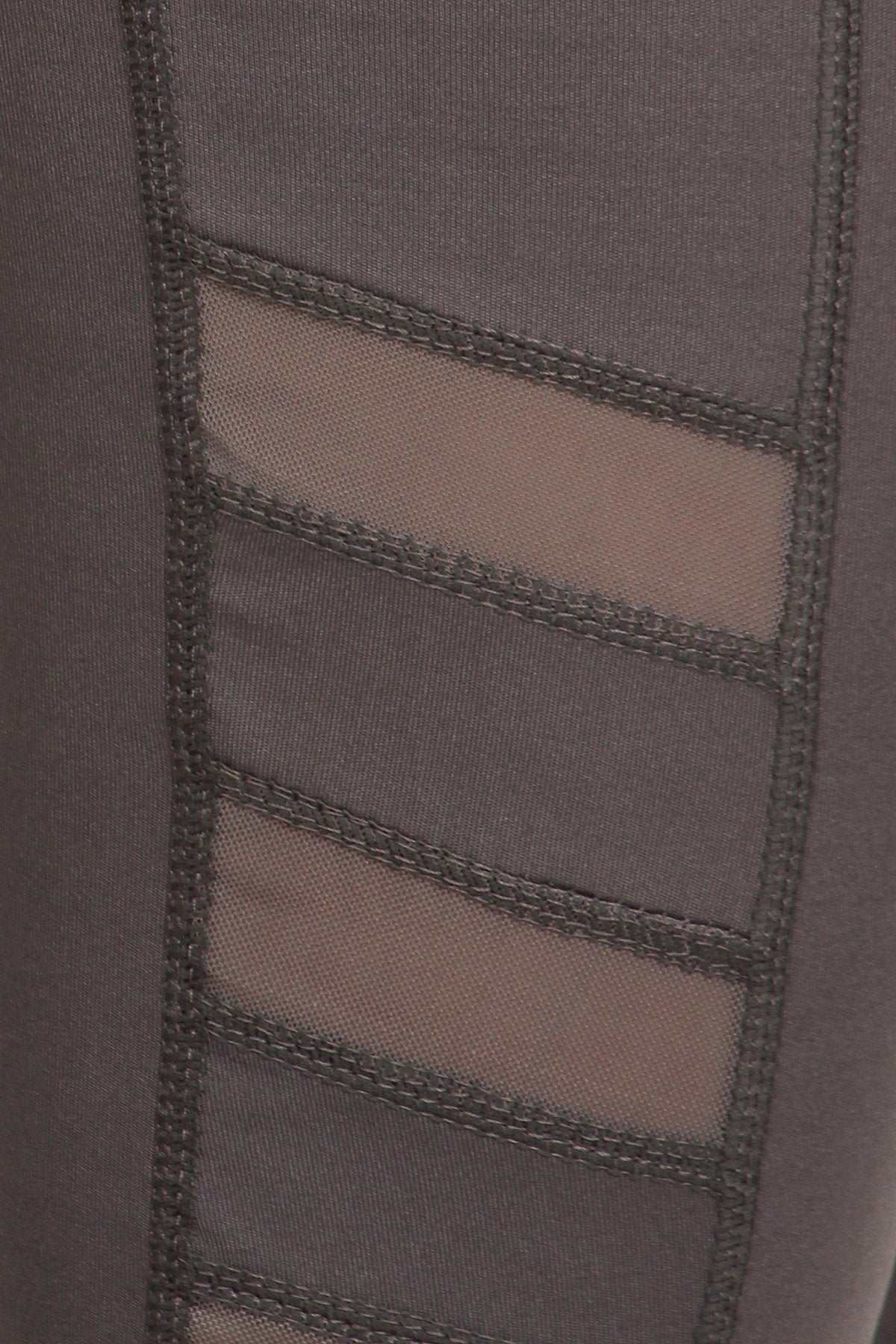Women's Pocket Leggings: Gray/Mesh Leggings MomMe and More 