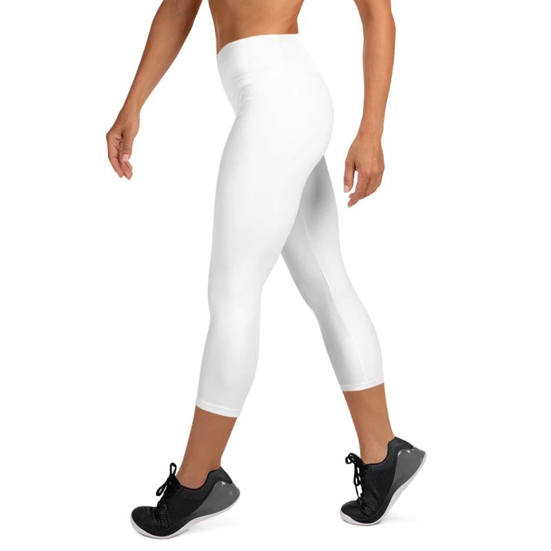 White Stretch Capri Trousers – Highstreet Outlet UK