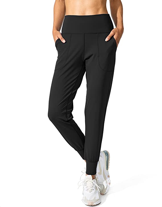 Womens Dress Joggers, The Everyday Dress Jogger Pants: Black Joggers MomMe and More 