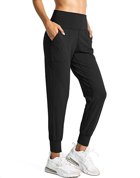 Womens Dress Joggers, The Everyday Dress Jogger Pants: Black Joggers MomMe and More 