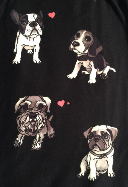 Girls Dog Terrier, Schnauzer, Hounds, Boxer, Bulldog, Small Breed Toy Dog Leggings. MomMe And More Boutique
