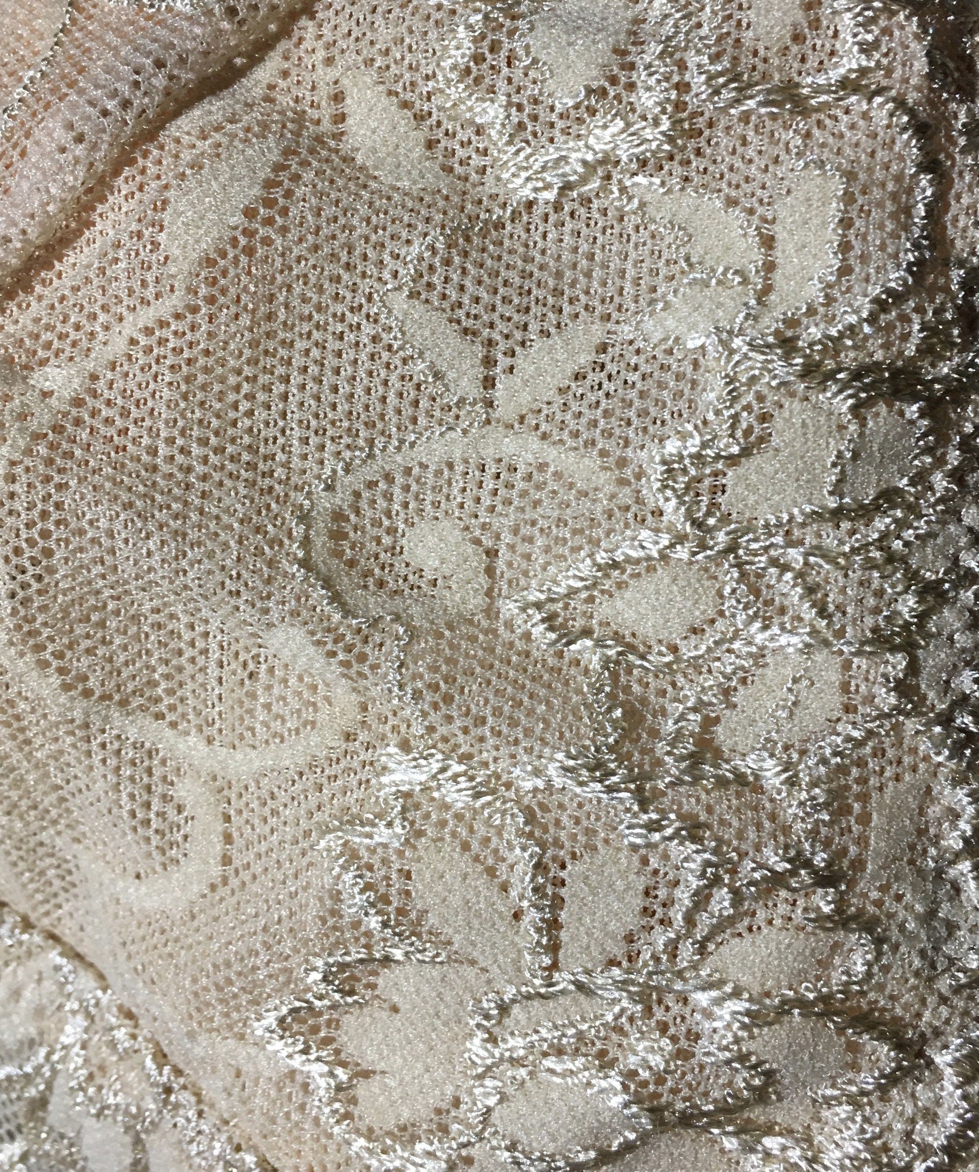 Unlined Lace Racerback Bralette: Beige Bralette MomMe and More 