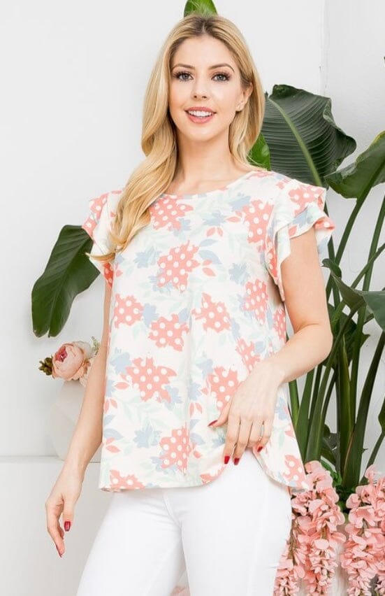 womens flower shirt