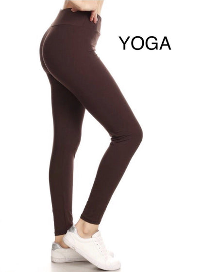 Dark Brown Leggings 