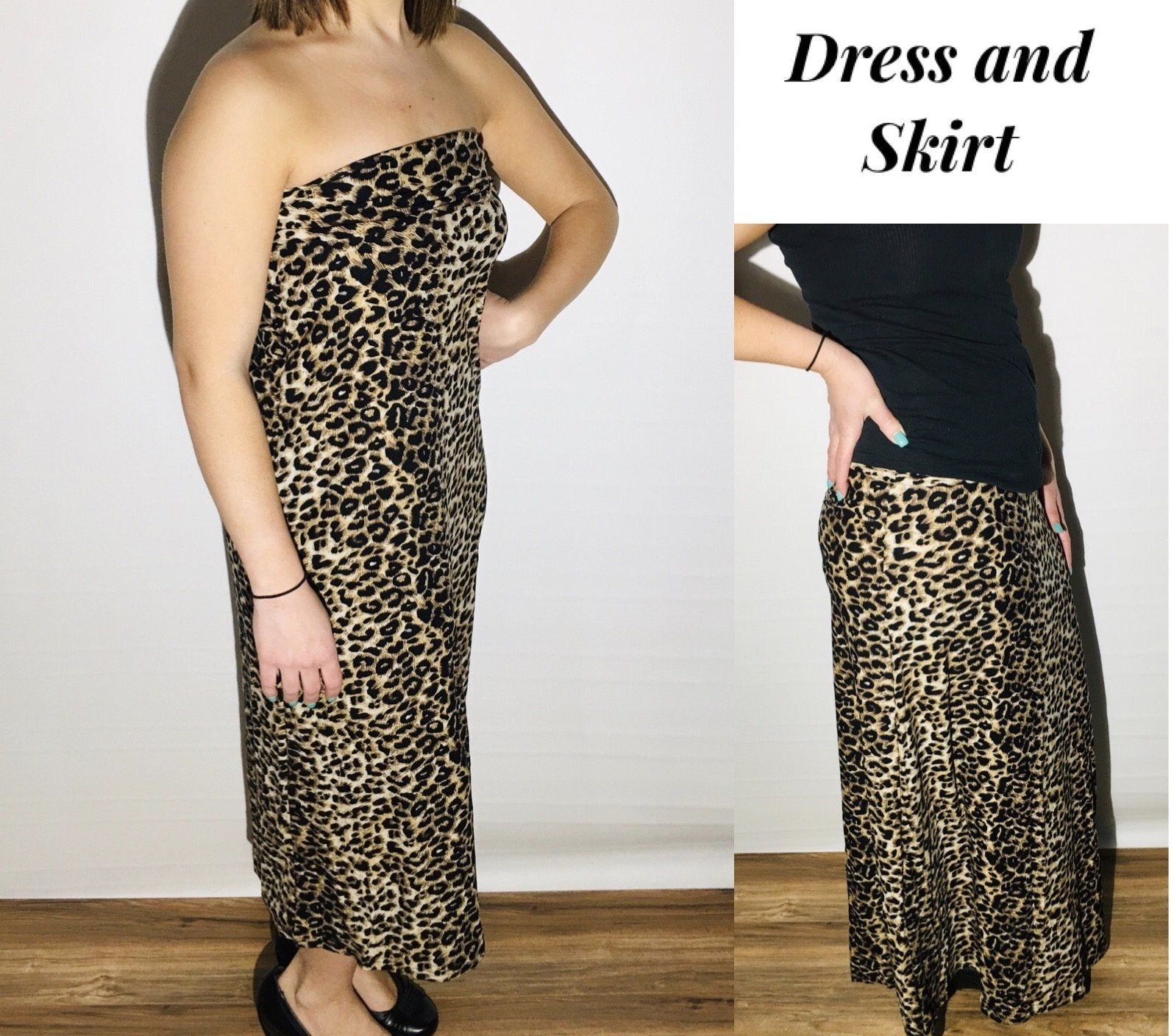 Women's Convertible Midi Skirt/Dress skirt MomMe and More 