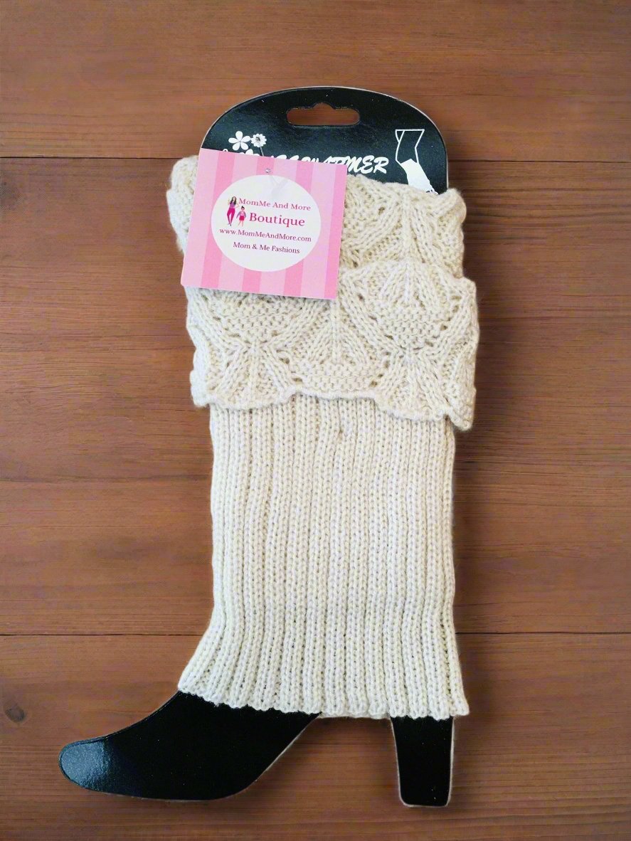 Womens Cuffed Sweater Short Leg Warmers: Multi Colors Leg Warmer MomMe and More 