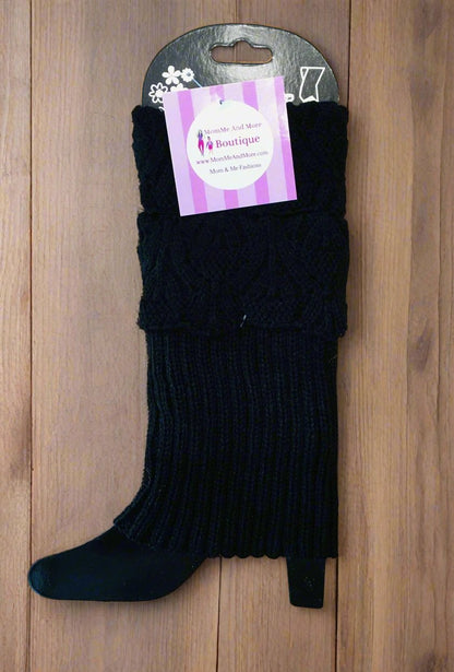 Womens Cuffed Sweater Short Leg Warmers: Multi Colors Leg Warmer MomMe and More 