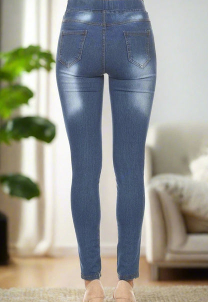 Women's Distressed Jegging Jeans Jeans MomMe and More 